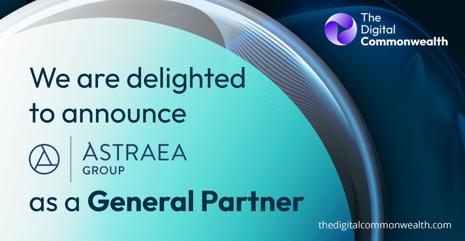 Astraea Group named as General Partner for The Digital Commonwealth Mansion House Series of summits
