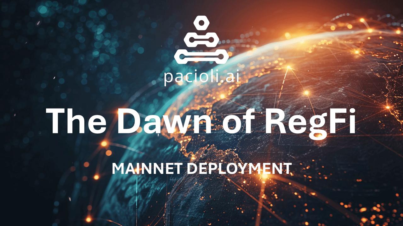 World’s first RegFi protocol is deployed to mainnet